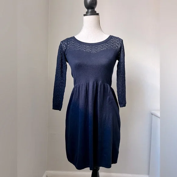 American Eagle Outfitters navy sweater dress size xsmall American Eagle Outfitters navy sweater dress size xsmall